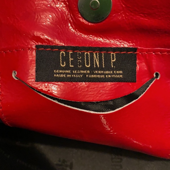 CEONI PIERO Leather Zebra Print Purse - Picture 12 of 12